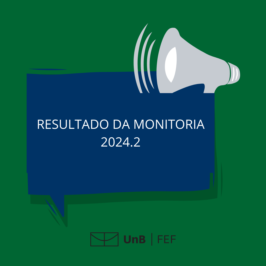 Resultado da Monitoria 2024.2